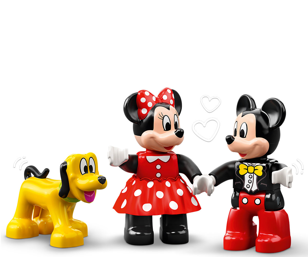 Конструктор LEGO DUPLO 10941 Влак на Mickey и Minnie за рожден ден