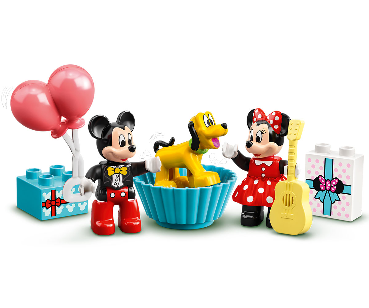 Конструктор LEGO DUPLO 10941 Влак на Mickey и Minnie за рожден ден