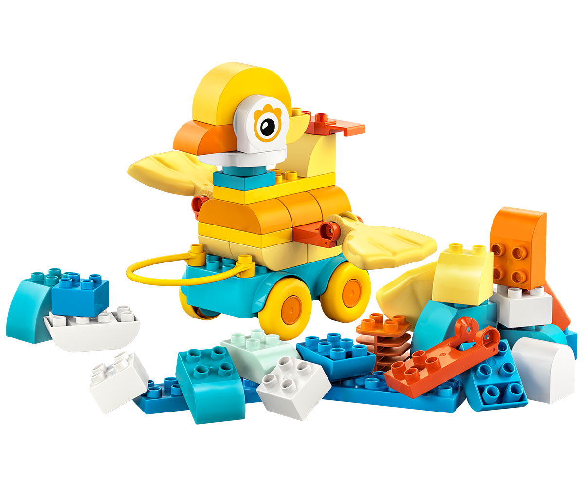 Конструктор LEGO DUPLO 10448 Животни на колела „3 в 1“, 58 части