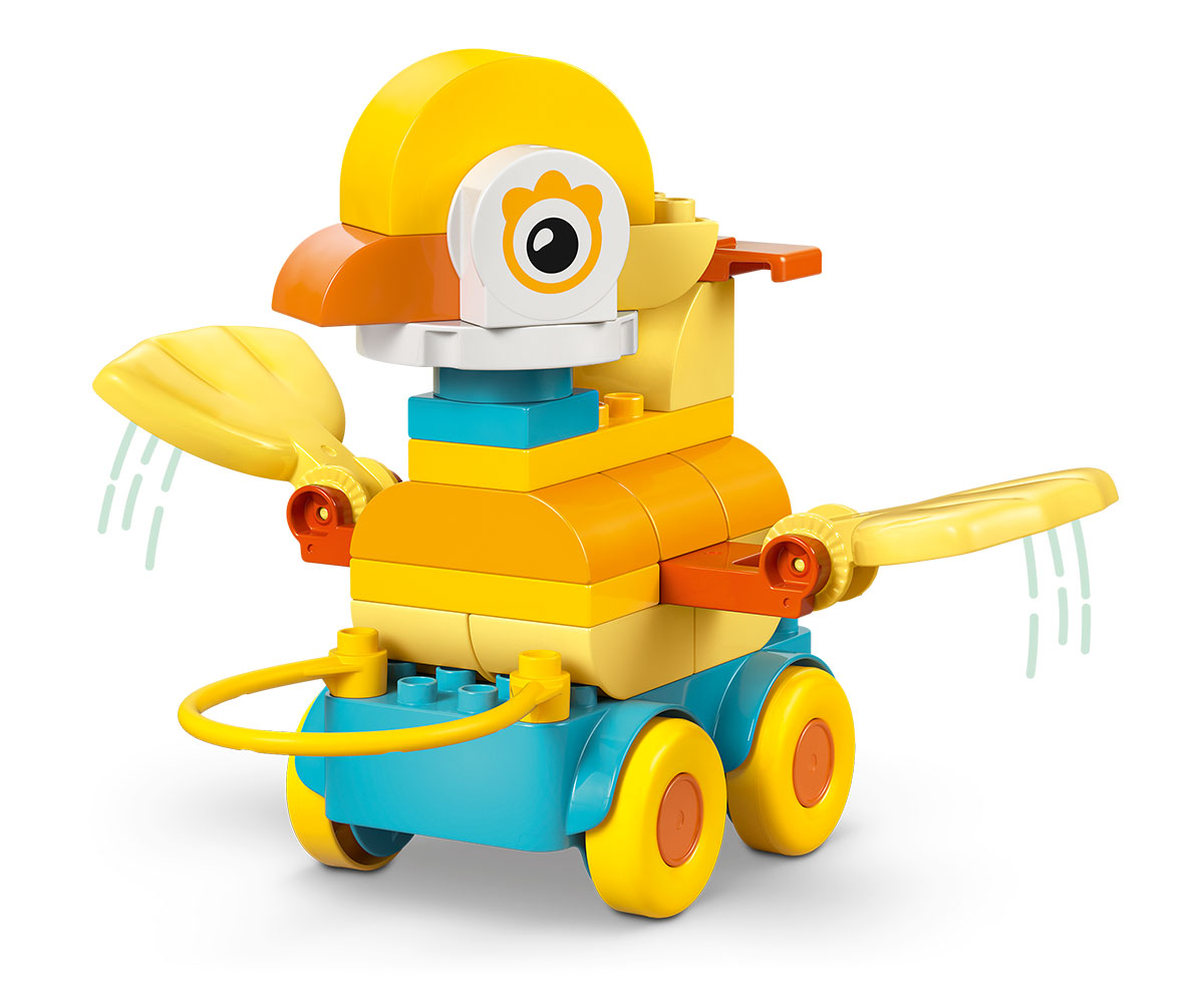 Конструктор LEGO DUPLO 10448 Животни на колела „3 в 1“, 58 части