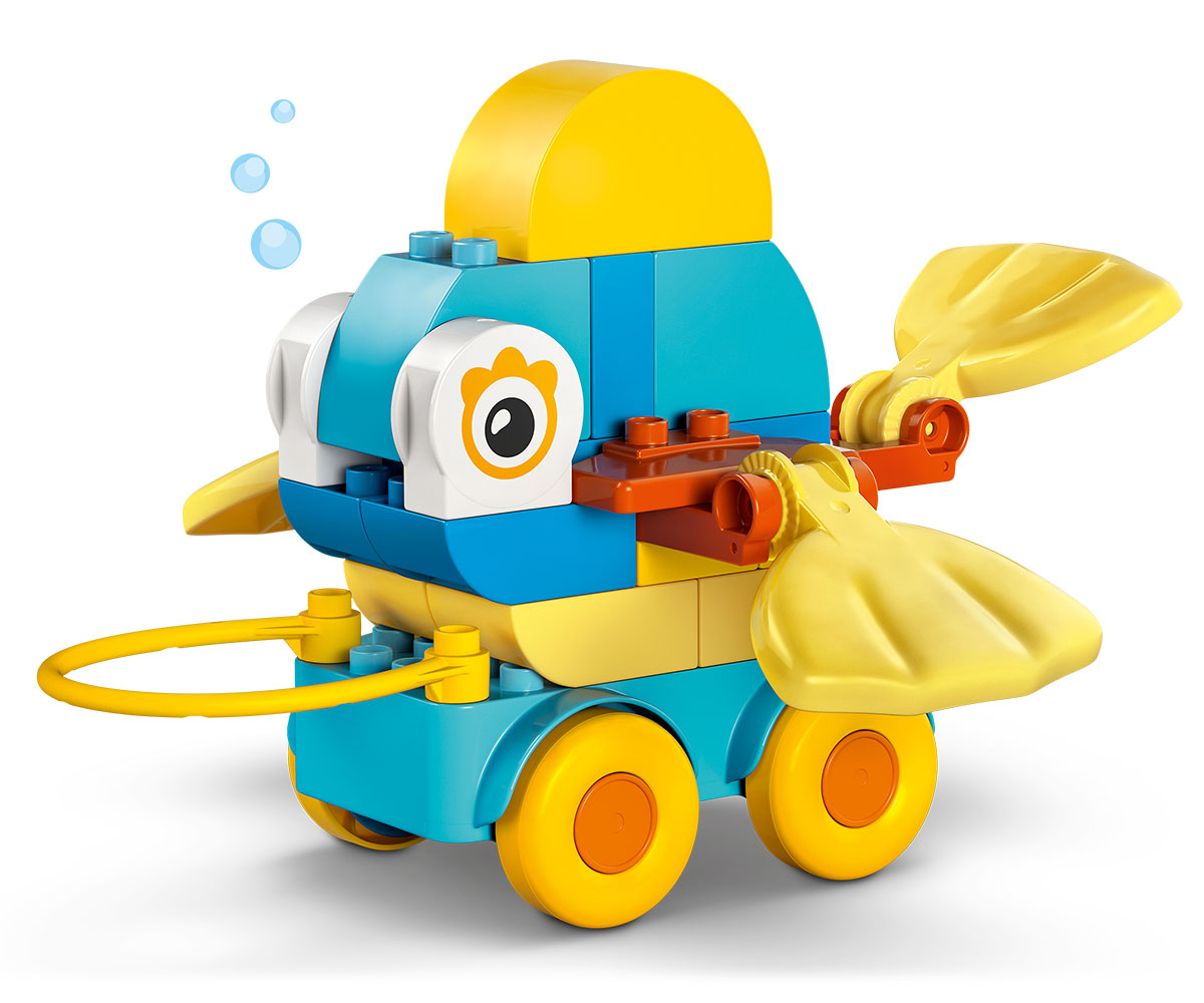 Конструктор LEGO DUPLO 10448 Животни на колела „3 в 1“, 58 части
