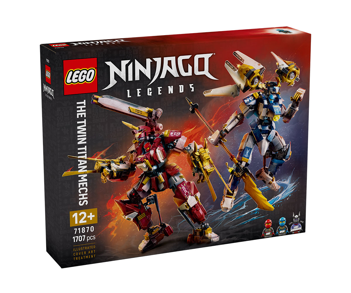 LEGO Ninjago 71854 Мисионен робот на Коул и дракон Зейн