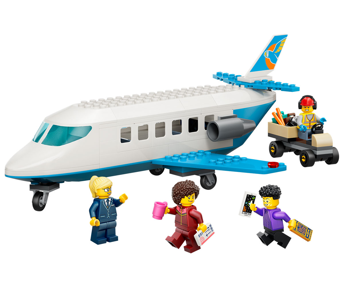 LEGO City 60492 Пътнически самолет, 118 части