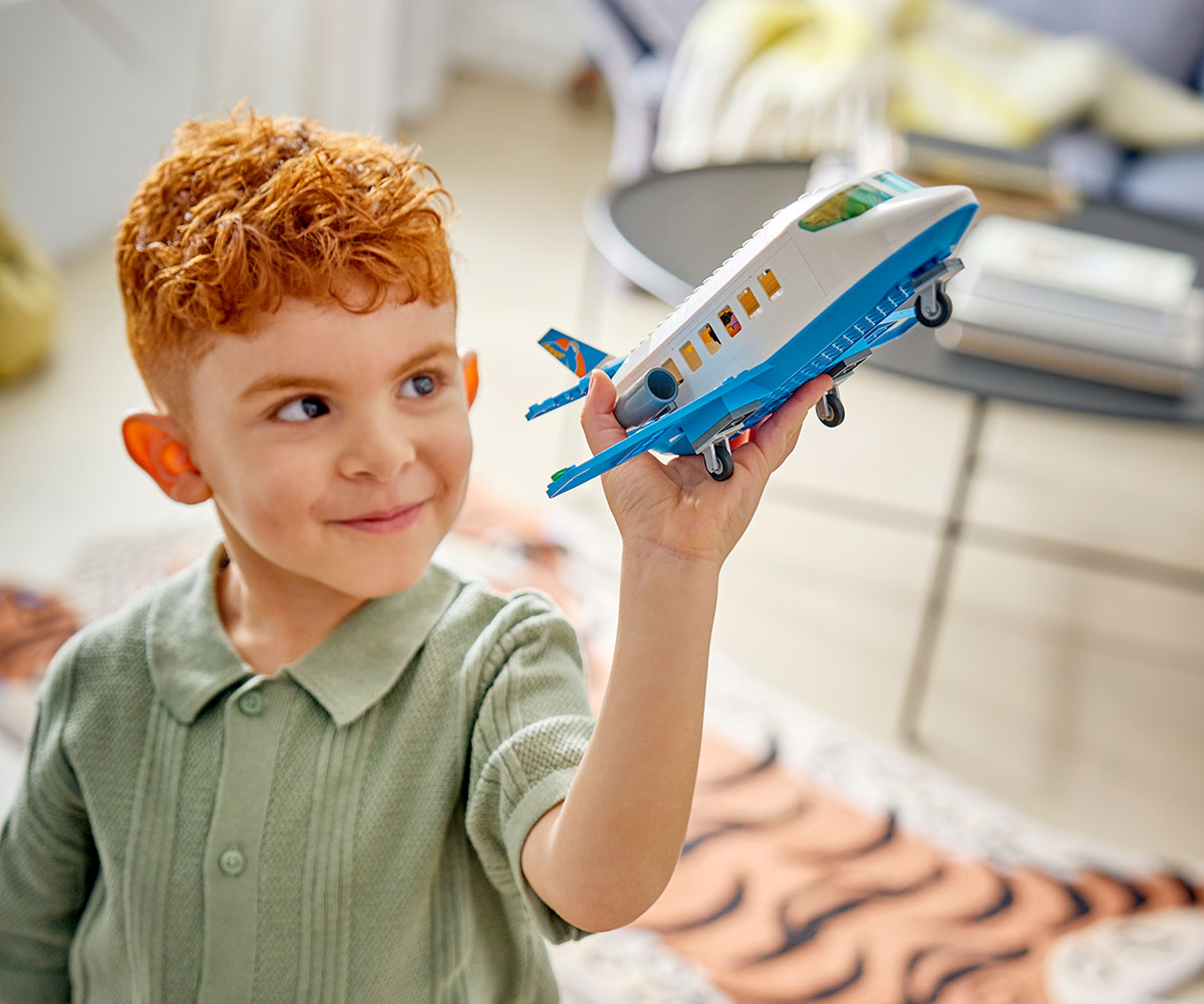 LEGO City 60492 Пътнически самолет, 118 части
