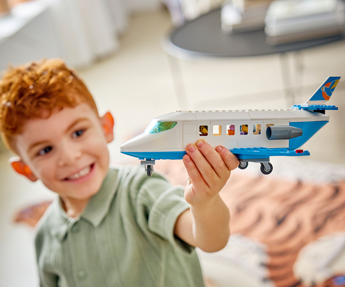 LEGO City 60492 Пътнически самолет, 118 части