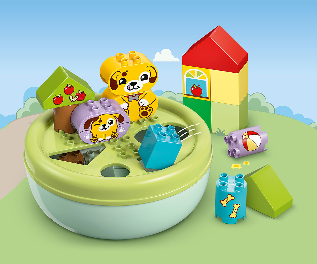 LEGO DUPLO 10441 Сортер с формички: Къща за кученца