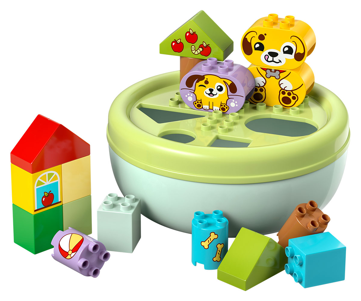 LEGO DUPLO 10441 Сортер с формички: Къща за кученца