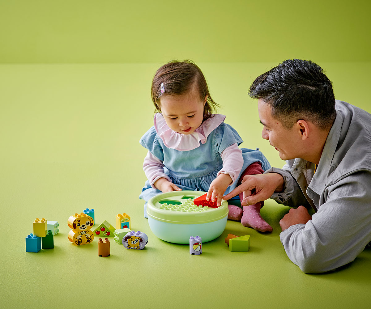LEGO DUPLO 10441 Сортер с формички: Къща за кученца