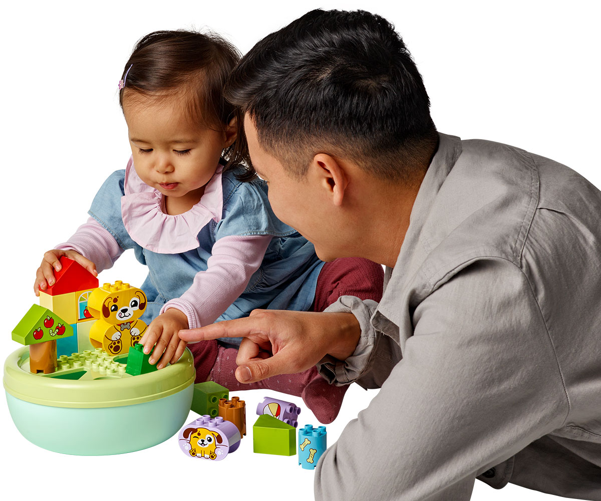 LEGO DUPLO 10441 Сортер с формички: Къща за кученца
