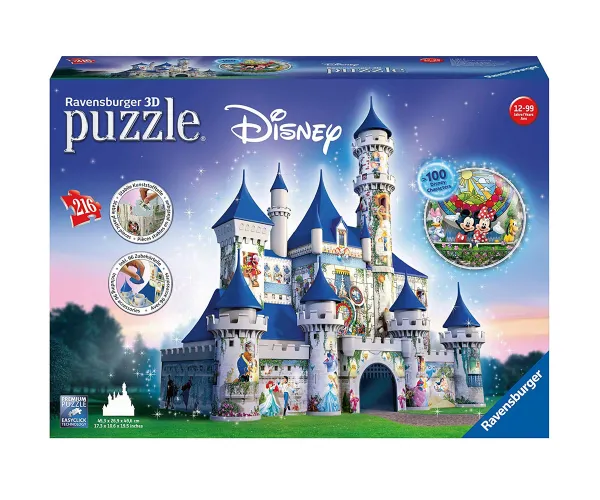 3D пъзел Ravensburger 216 части – Дисни замък