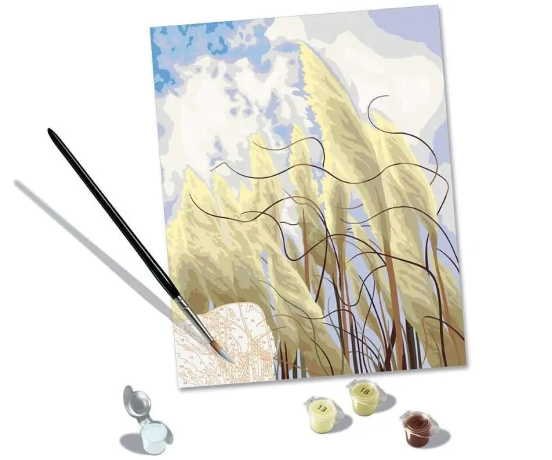 Рисуване по номера Ravensburger CreArt 23611 – Треви във вятъра