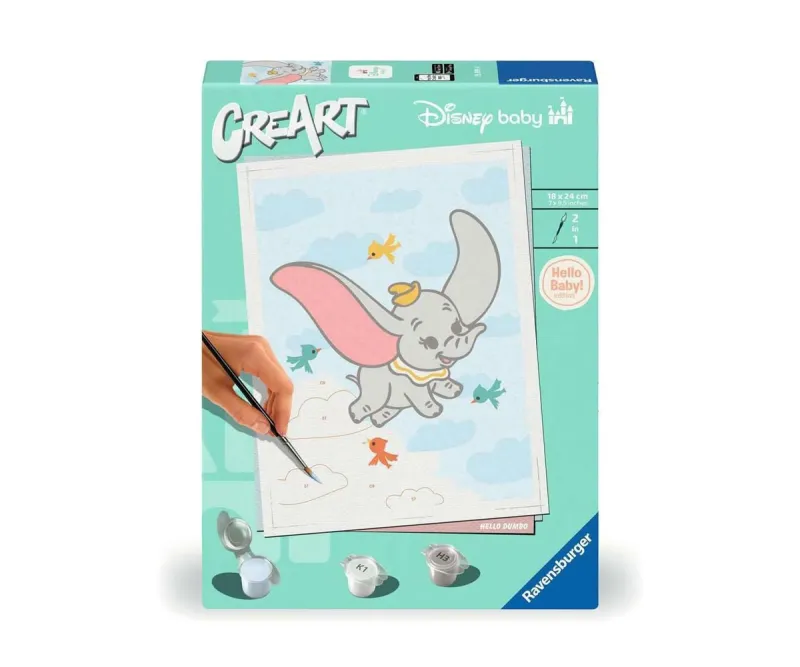 Рисуване по номера Ravensburger CreArt 25899 – Дъмбо