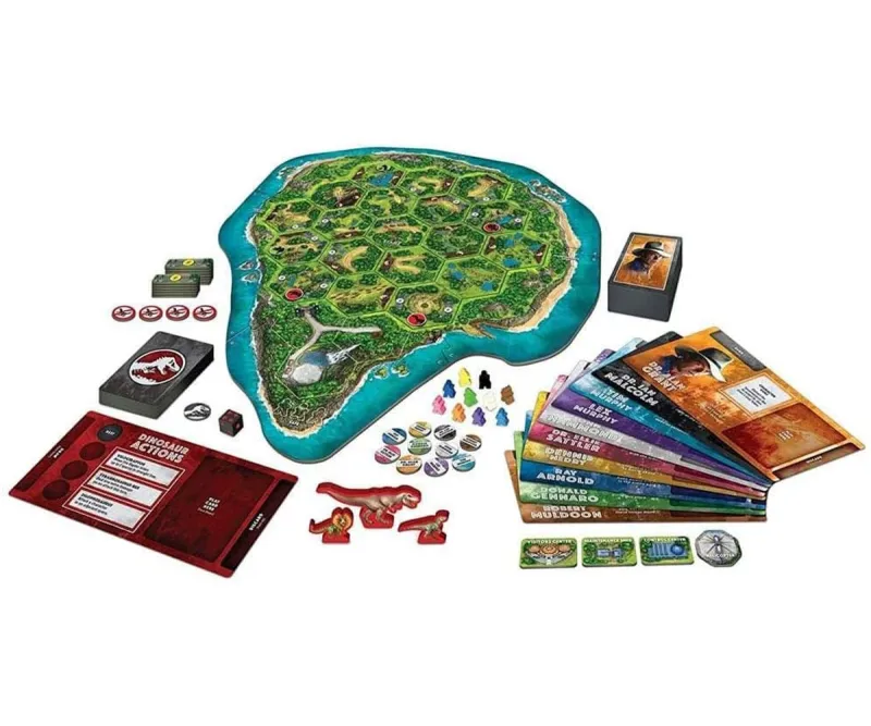 Настолна игра Ravensburger Джурасик парк: Опасност