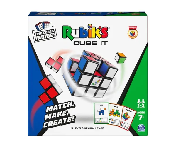Логическа игра Rubik's Cube It с 16 елемента и 54 карти