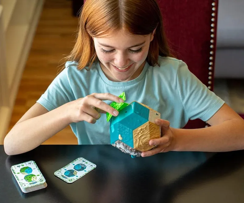 Логическа игра Ravensburger Гео логика, 60 предизвикателства