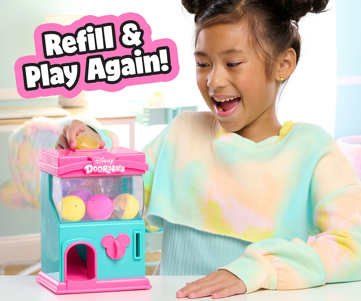 Автомат за скуишита Just Play Disney Doorables, 6 фигурки