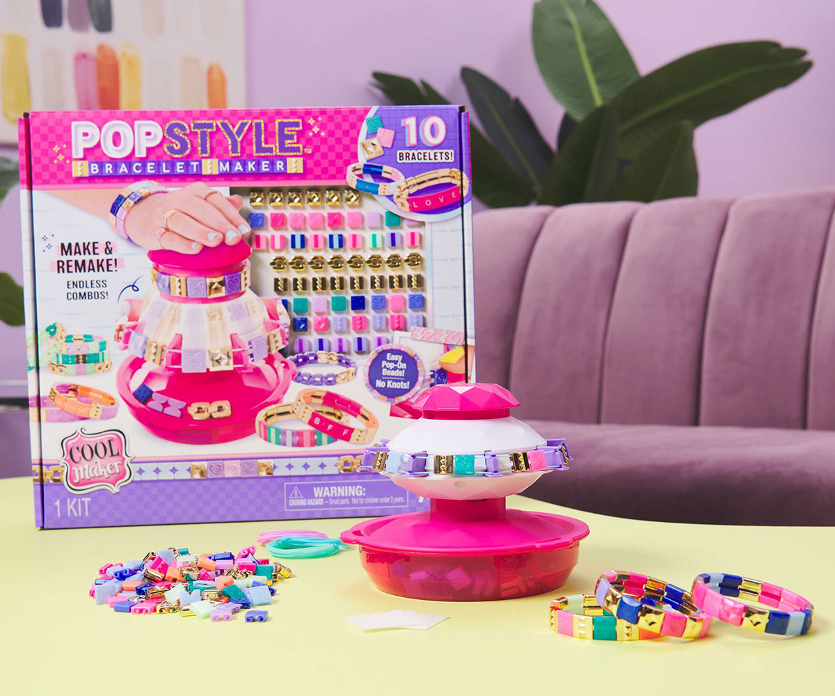 Комплект Cool Maker PopStyle за 10 гривни със 170 мъниста