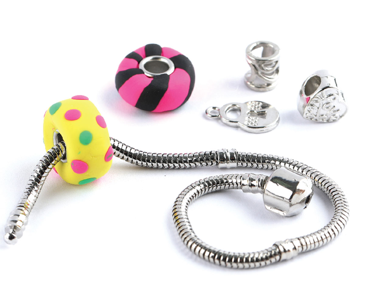 Комплект Diamant Toys за гривни с мъниста от съхнещо тесто