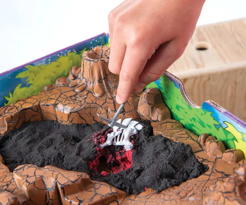 Кинетичен пясък Kinetic Sand – Разкопки на динозаври