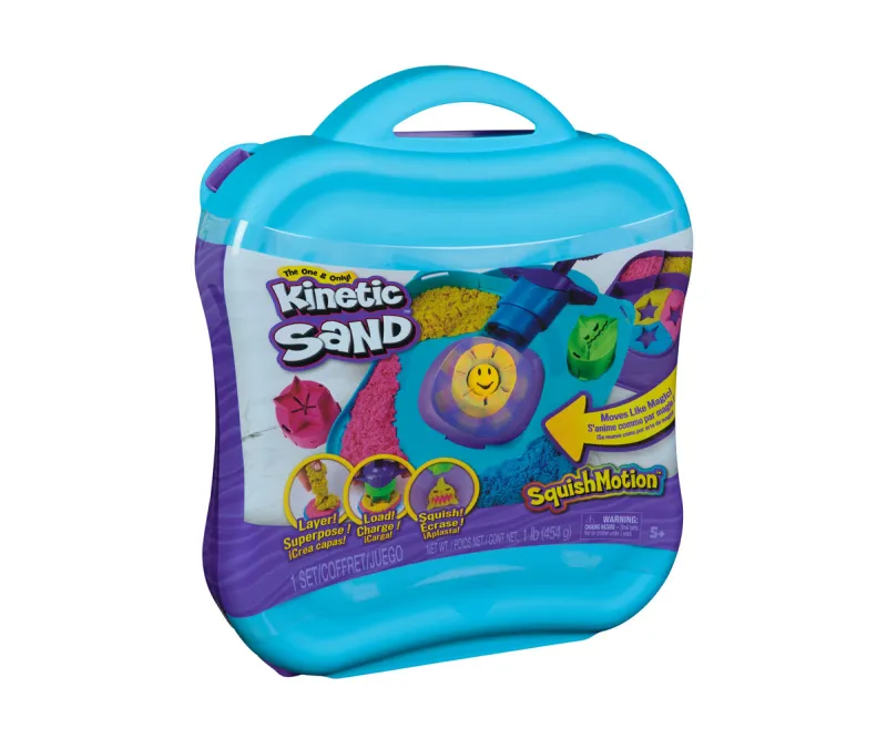 Кинетичен пясък Kinetic Sand – лилав, пликче 0,907 кг