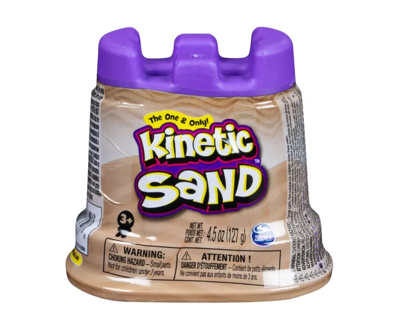 Кинетичен пясък Kinetic Sand – кутийка замък (асортимент)