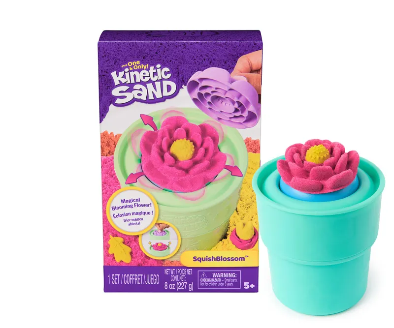 Кинетичен пясък Kinetic Sand – кутийка замък (асортимент)