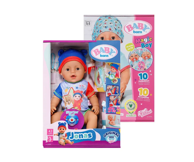 Интерактивна кукла Baby Born Magic Boy, 43 см