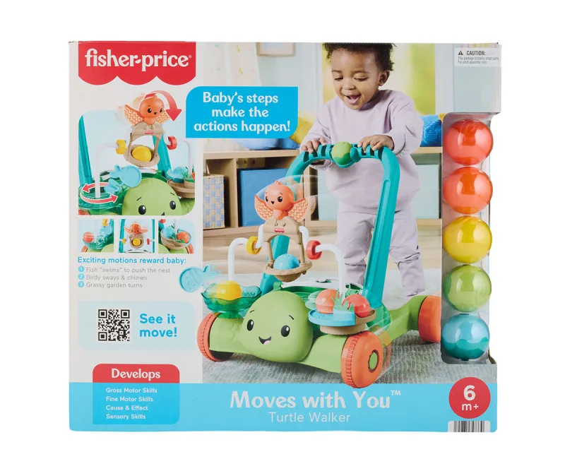 Музикална проходилка-количка за кукли Fisher-Price