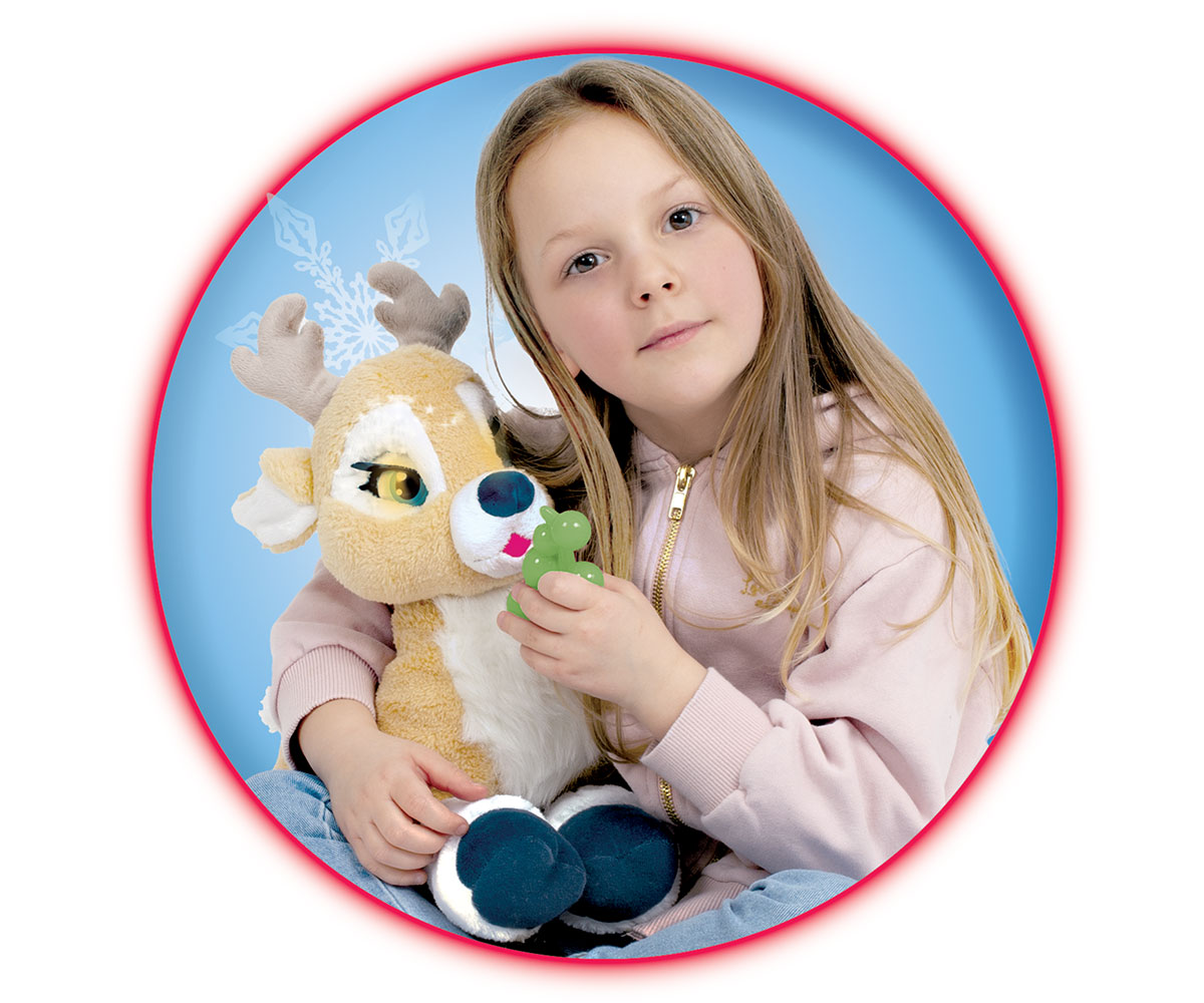 Интерактивно еленче Emotion Pets Кръмбъл, 2–6 г.