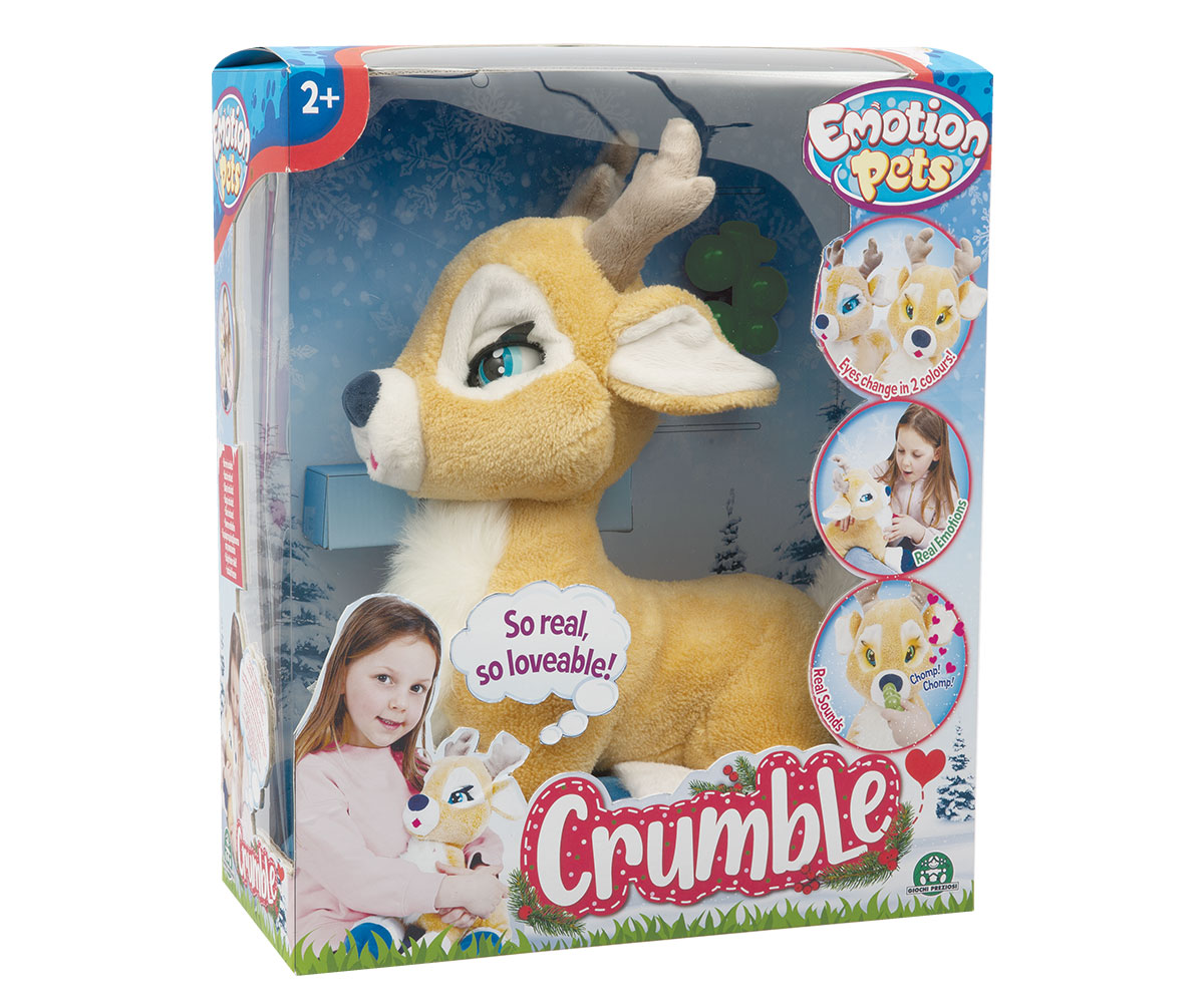 Интерактивно еленче Emotion Pets Кръмбъл, 2–6 г.