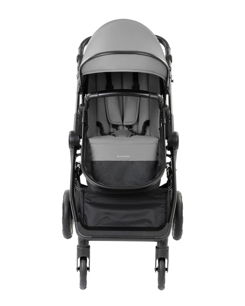 Комбинирана количка 3в1 с кош за новородено Ava Grey