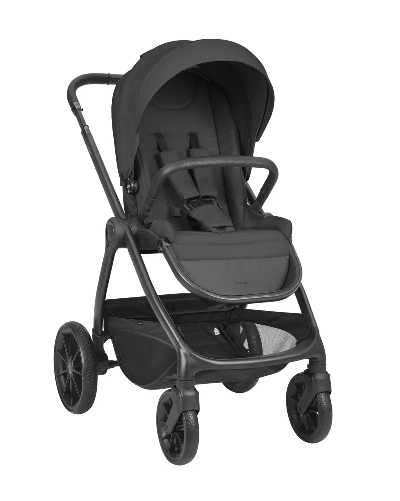 Комбинирана количка 3в1 с кош за новородено Modena Black 2027