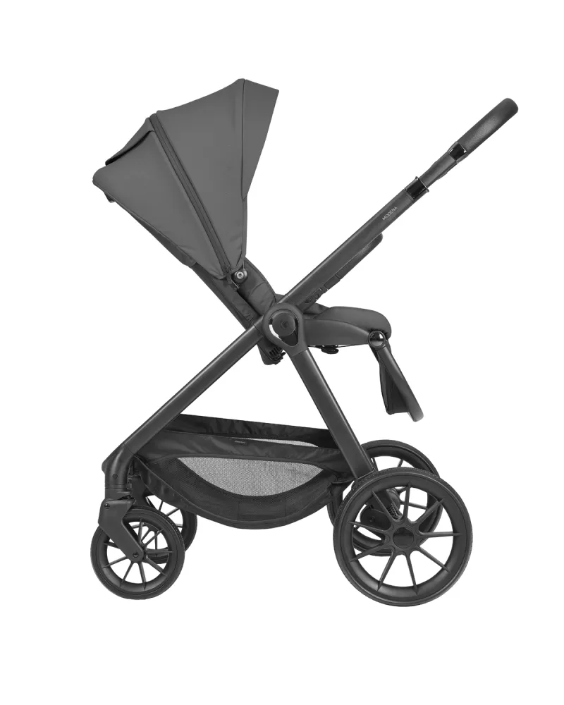 Комбинирана количка 3в1 с кош за новородено Modena Dark Grey 2027