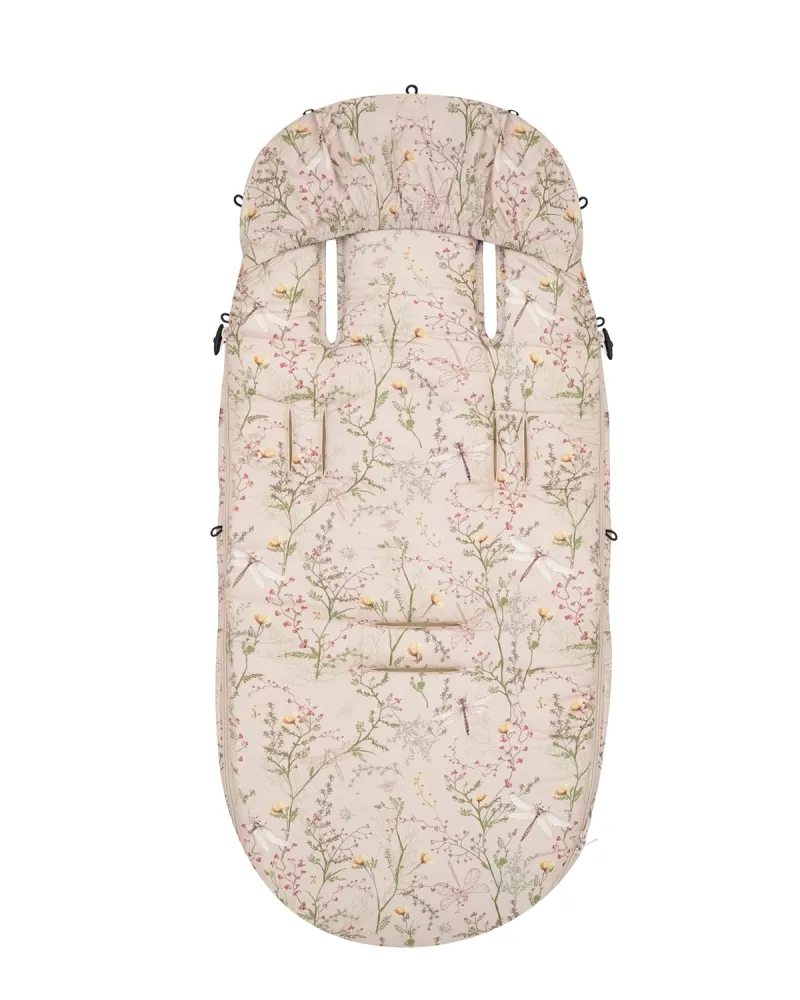 Чувалче за количка Luxury Secret Garden Beige