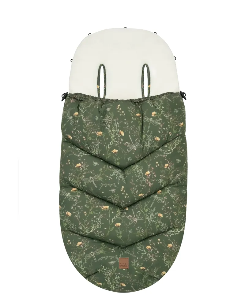 Чувалче за количка Luxury Secret Garden Green