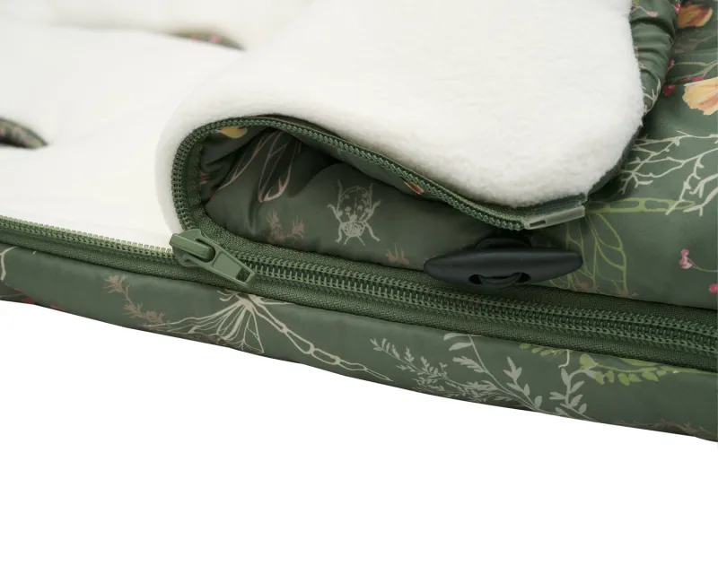 Чувалче за количка Luxury Secret Garden Green