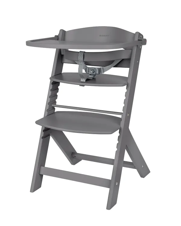 Дървен стол за храненe Nordy Dark Grey