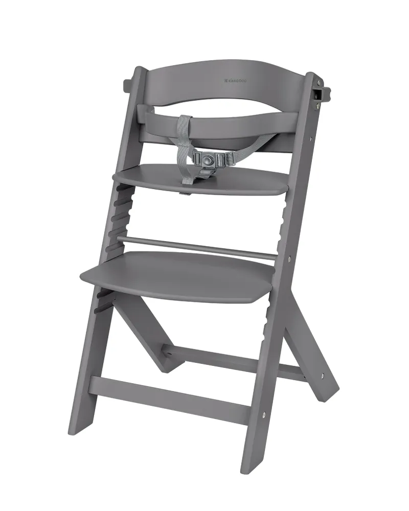 Дървен стол за храненe Nordy Dark Grey