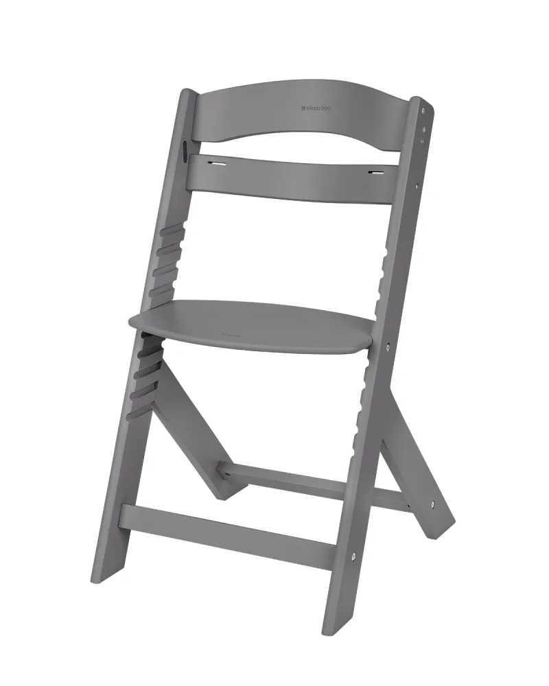 Дървен стол за храненe Nordy Dark Grey