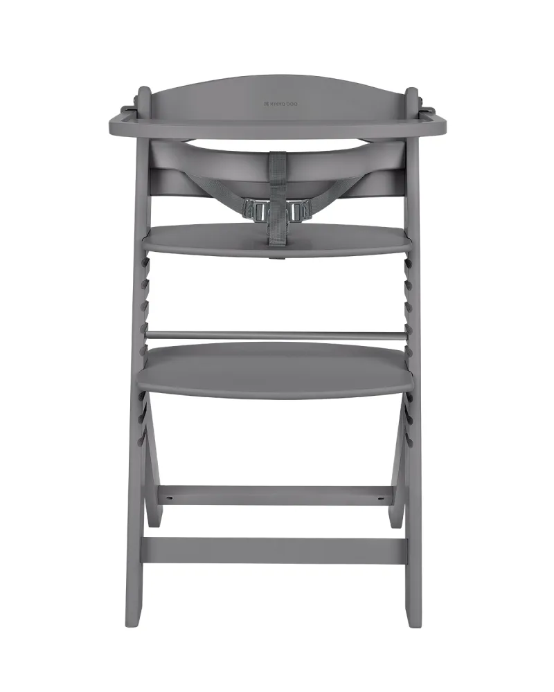 Дървен стол за храненe Nordy Dark Grey