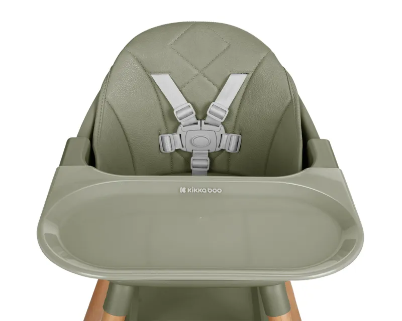 Стол за хранене 6в1 Woody Army Green