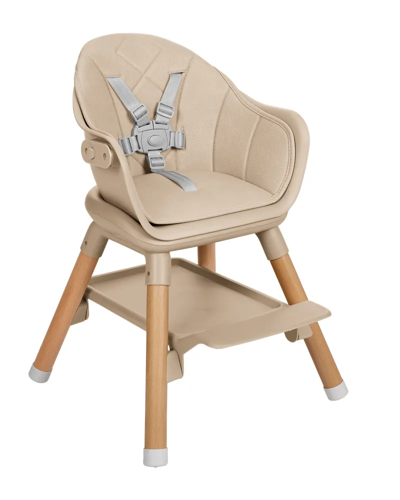 Стол за хранене 6в1 Woody Beige