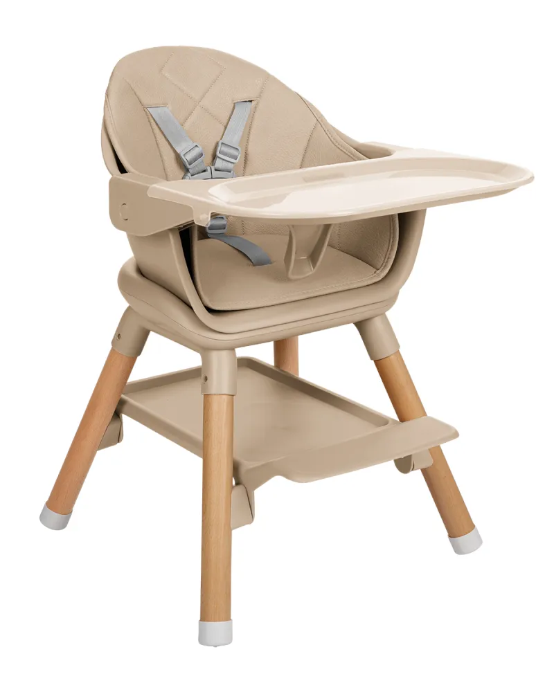 Стол за хранене 6в1 Woody Beige