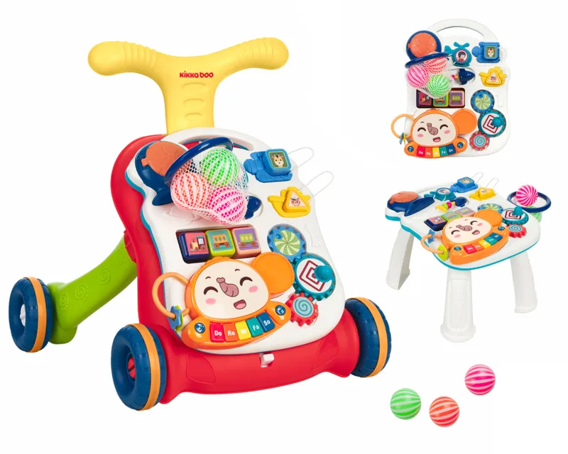 Играчка за прохождане 3в1 Play Grow Red