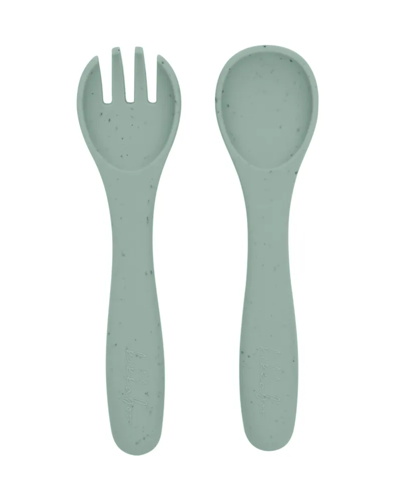 Сет за хранене 5 части Platinum Silicone Sage