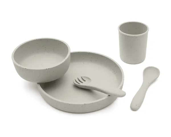 Сет за хранене 5 части Platinum Silicone Sand