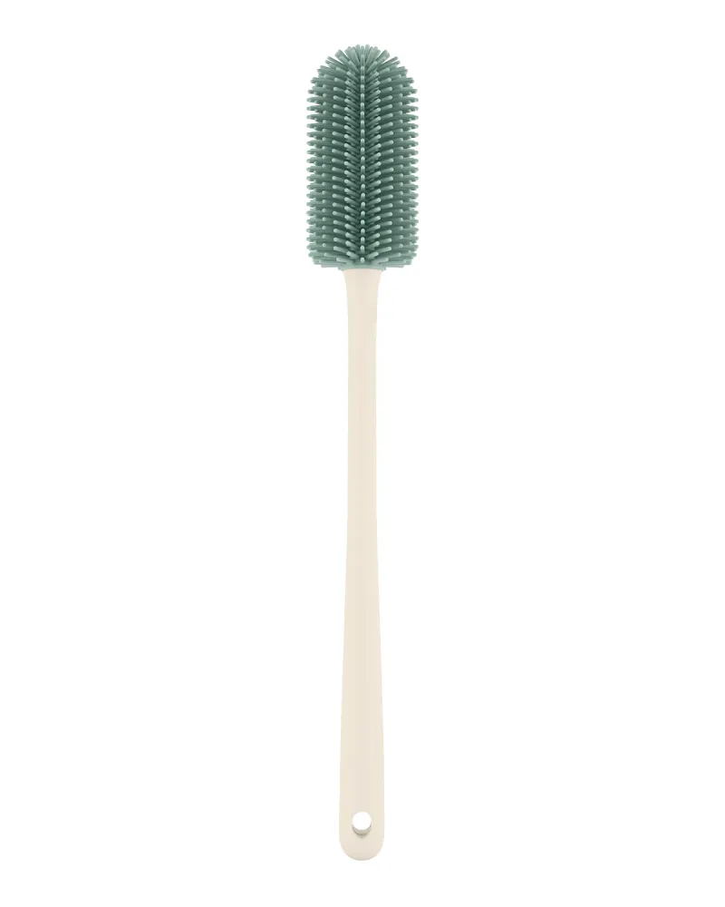 Сет четки за шишета 3 бр с поставка Platinum Silicone Sage
