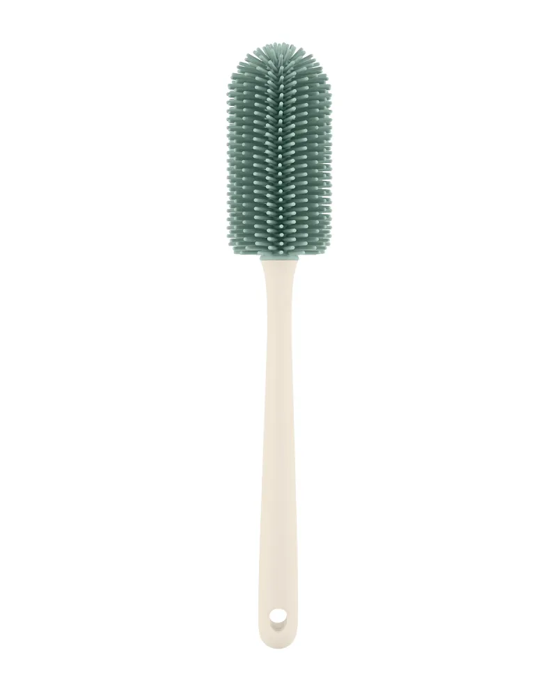 Сет четки за шишета 3 бр с поставка Platinum Silicone Sage