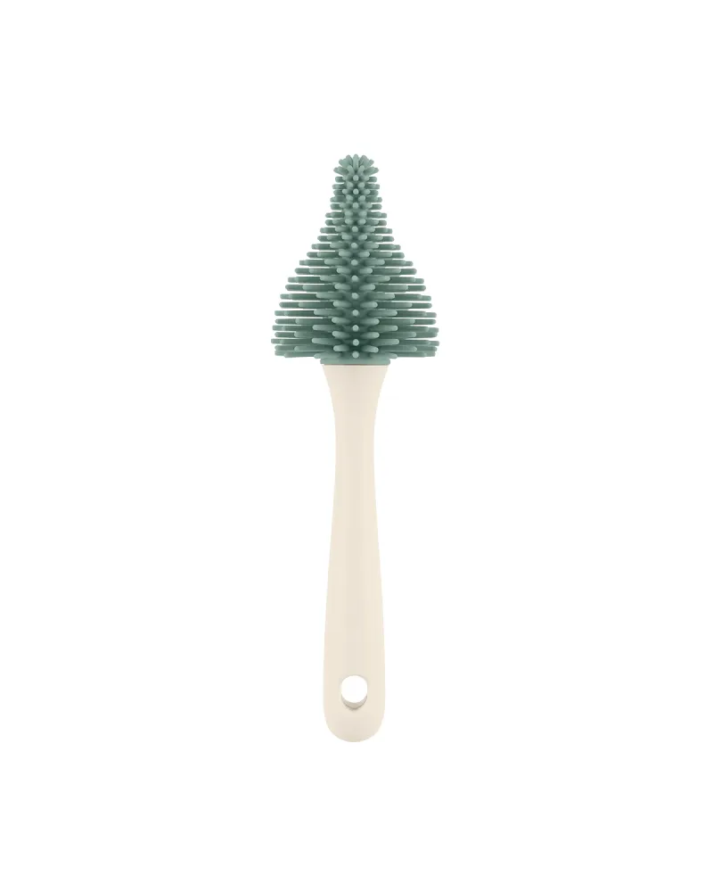 Сет четки за шишета 3 бр с поставка Platinum Silicone Sage
