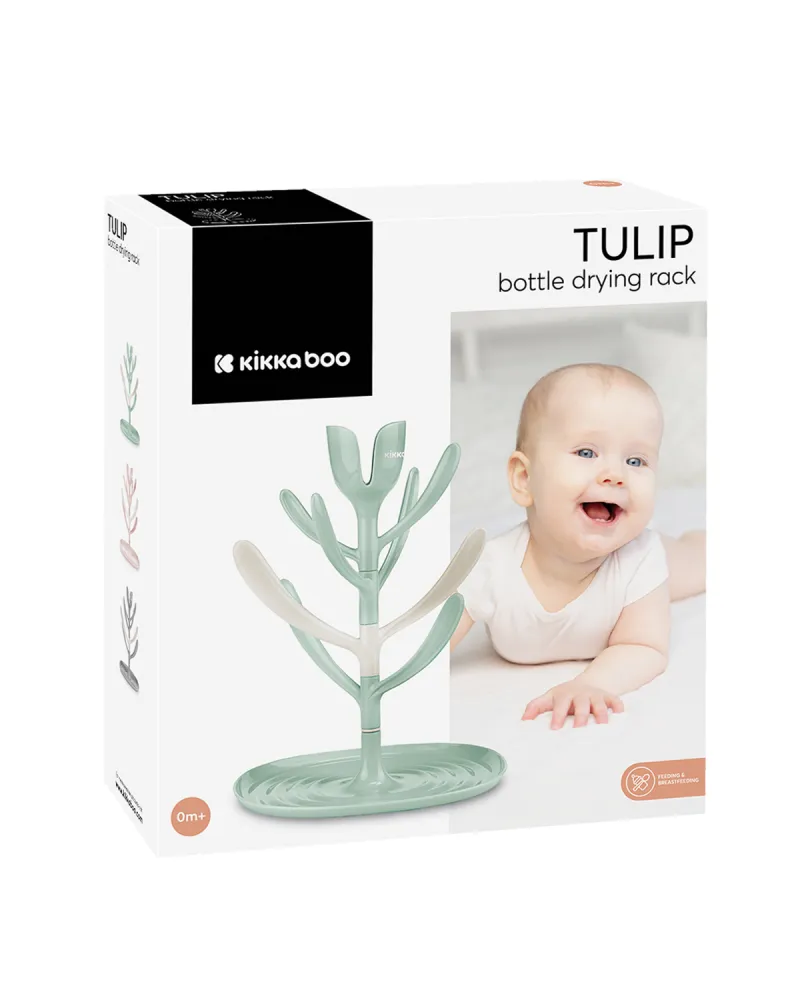 Сушилник за шишета и биберони Tulip Mint